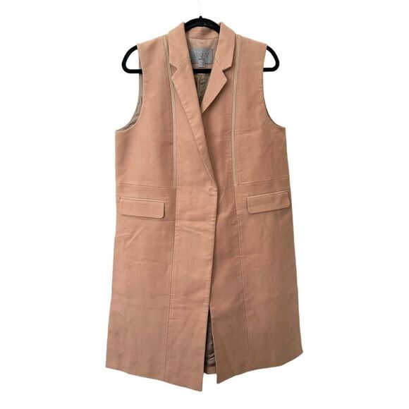 GREY JASON‎ WU Sleeveless Vest Style Trench Sz 4 NWOT - Picture 1 of 4